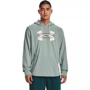 NWT Under Armour Men's Under Armour Rival Terry Logo Hoodie